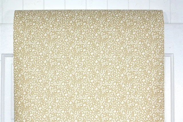 1970s Floral Vintage Wallpaper