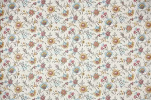 1970s Floral Vintage Wallpaper