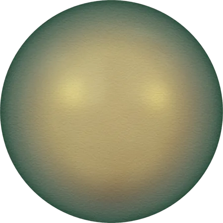 5810 Round Pearls, Crystal Iridescent Green Pearl (001 930)