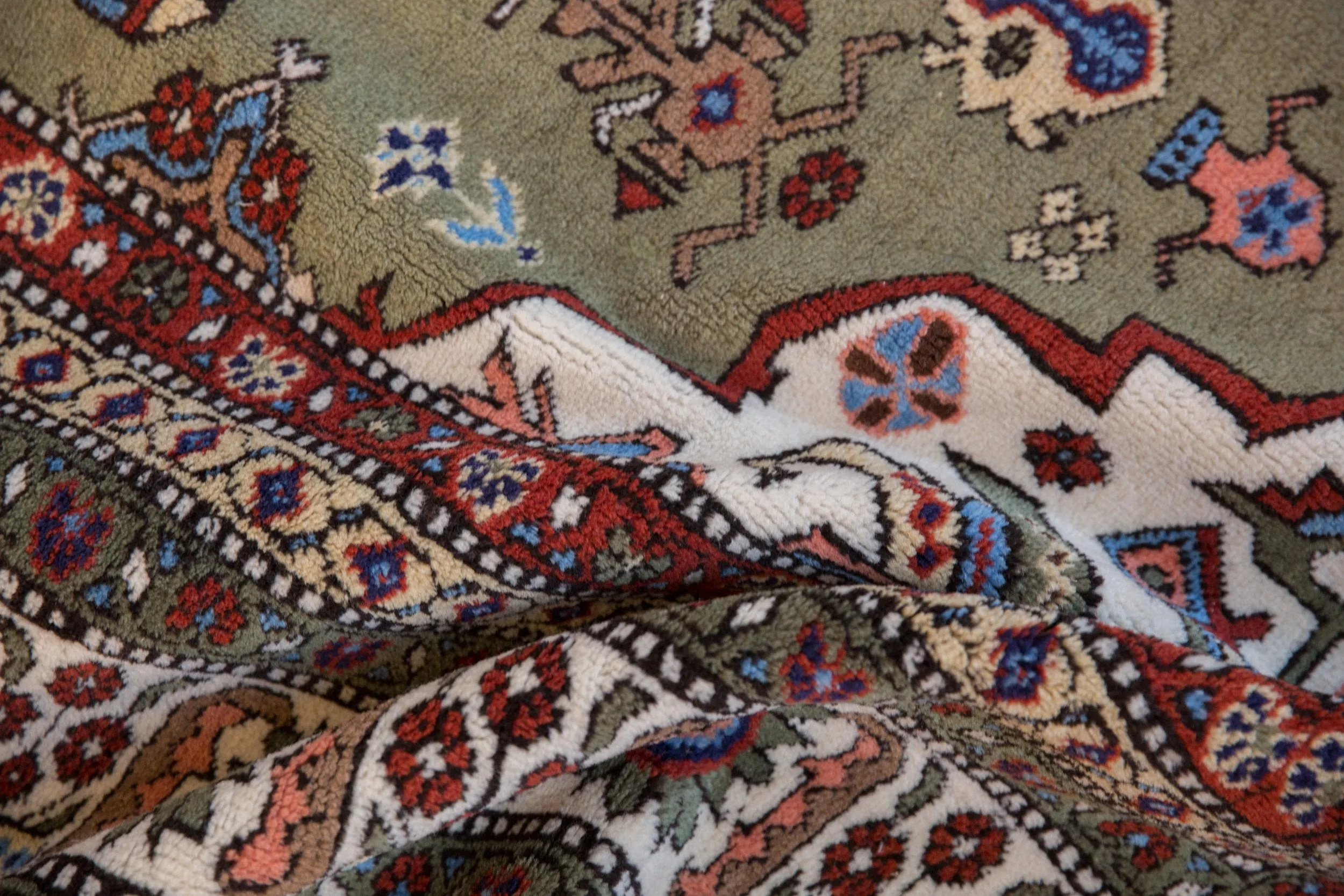 8.5x11.5 Vintage Ardebil Carpet