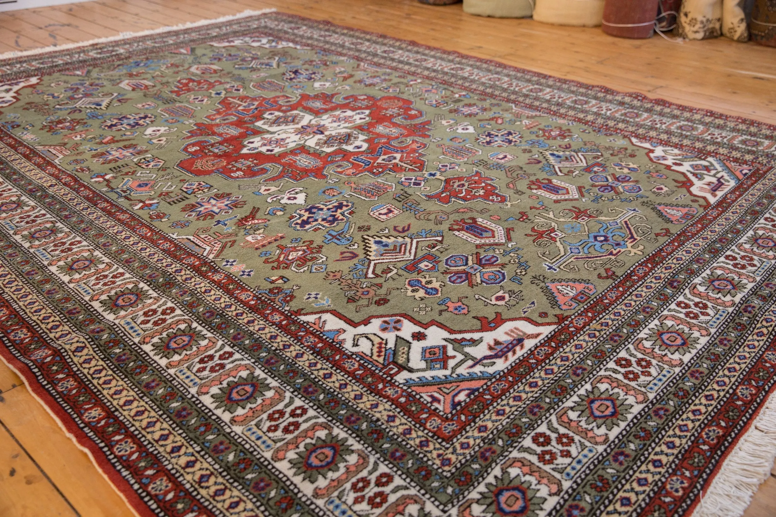8.5x11.5 Vintage Ardebil Carpet