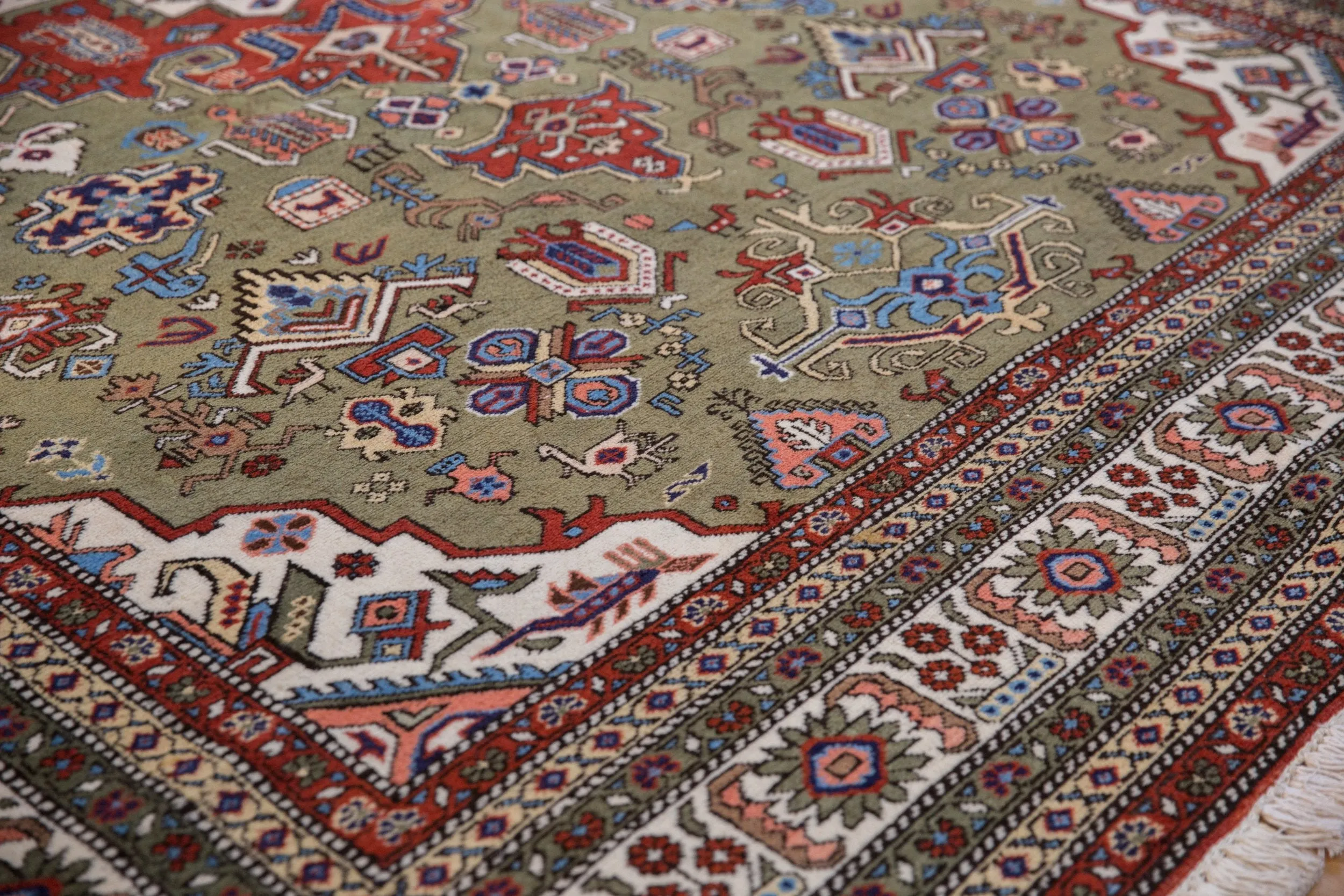 8.5x11.5 Vintage Ardebil Carpet