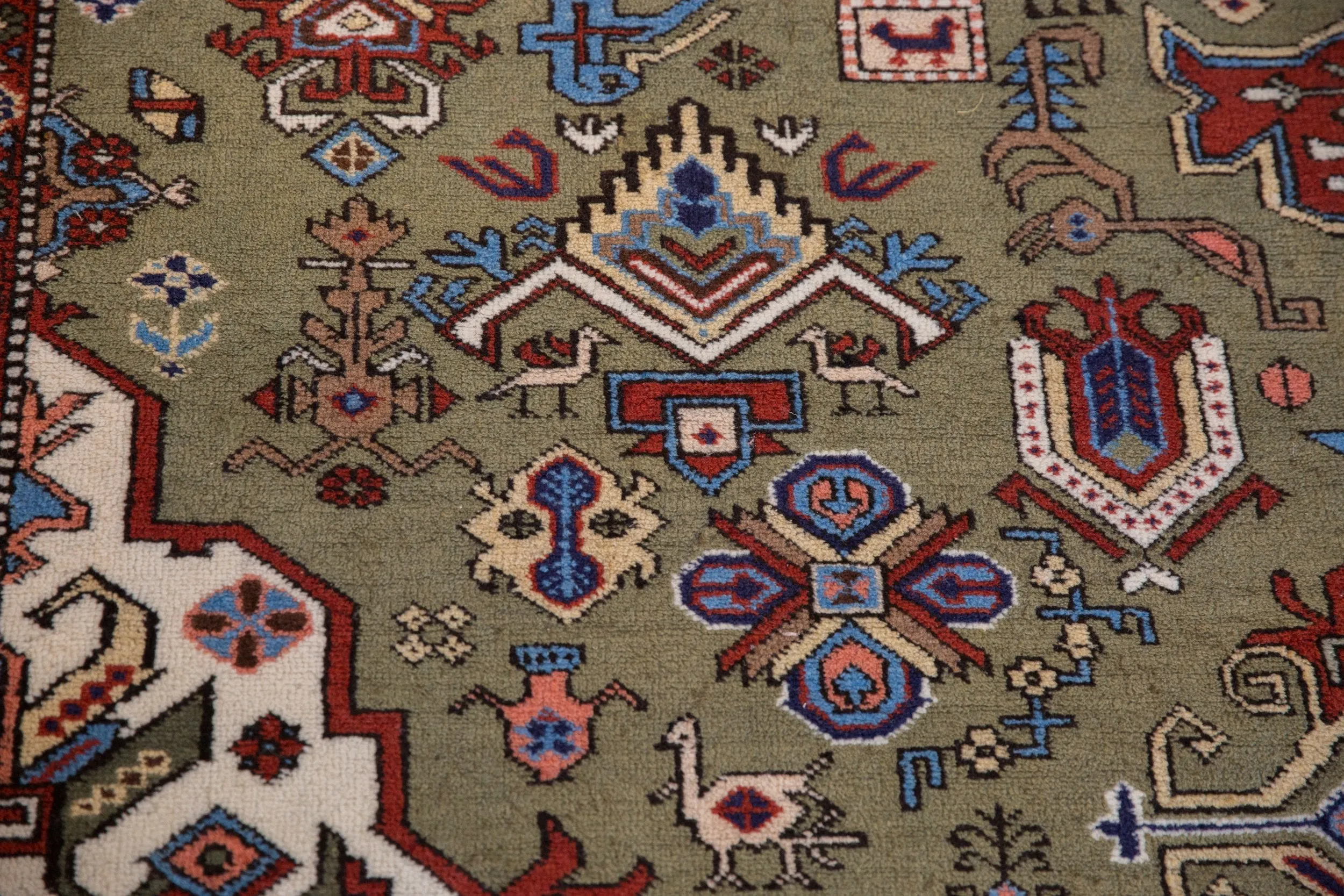 8.5x11.5 Vintage Ardebil Carpet