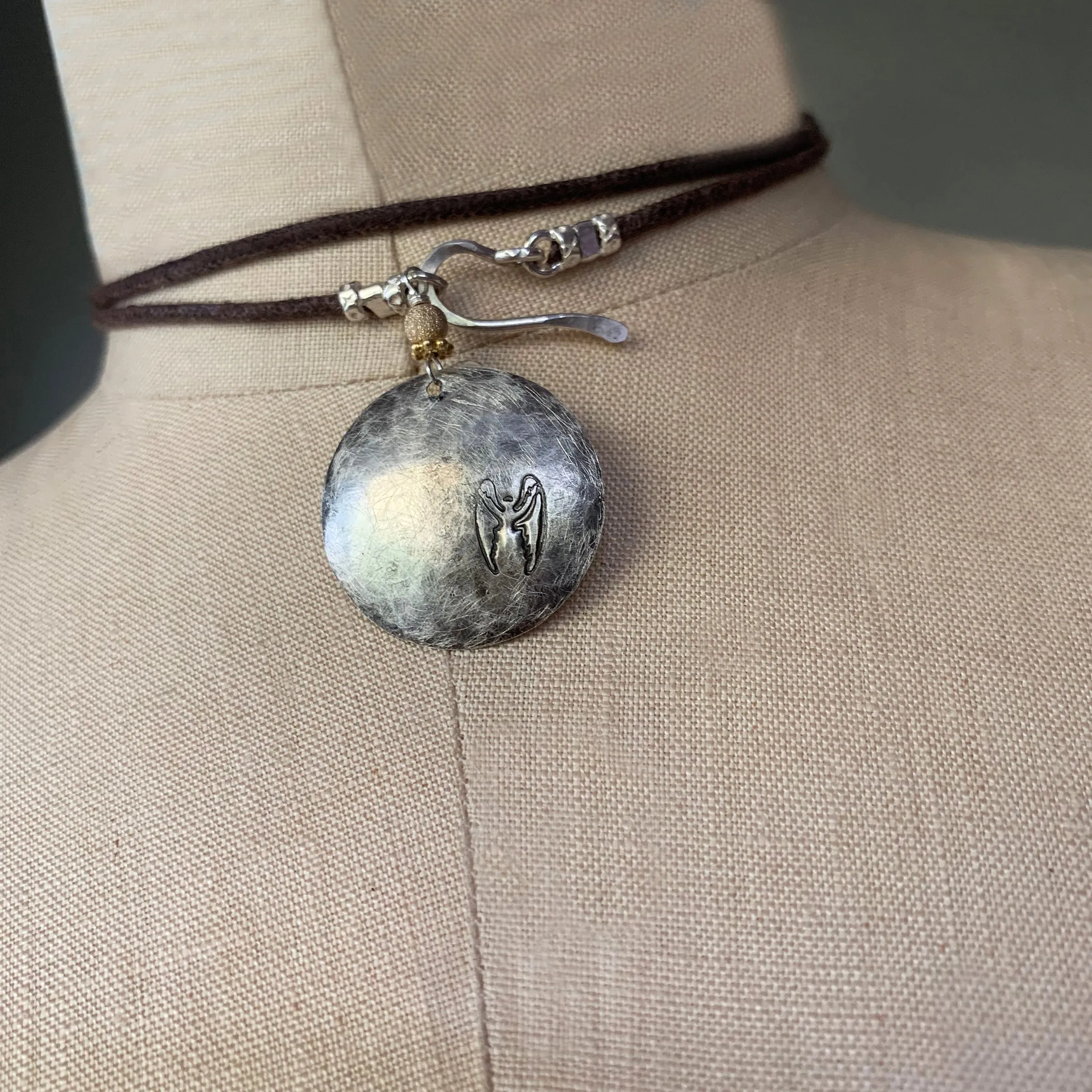 Angel Forever Foundation Hammered Silver (New)