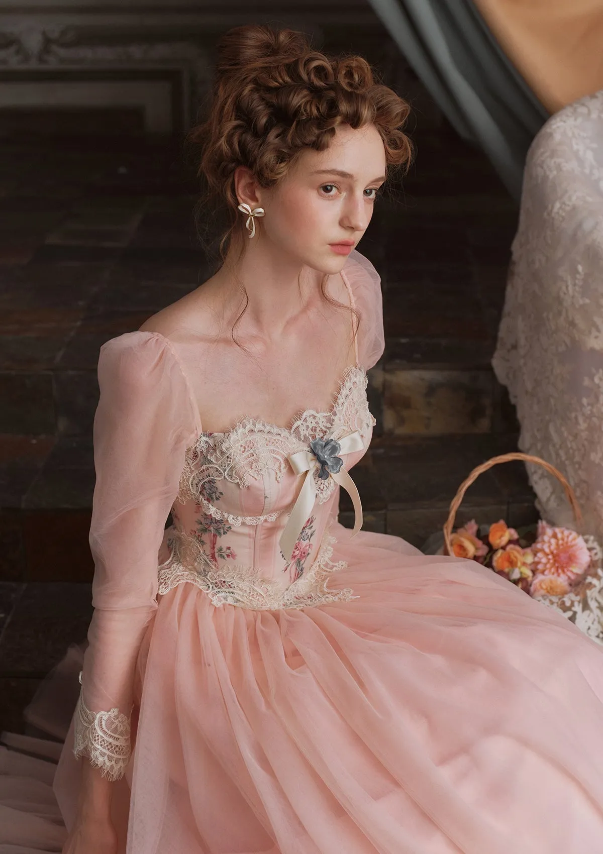 Annalise Long Sleeve Corset Dress
