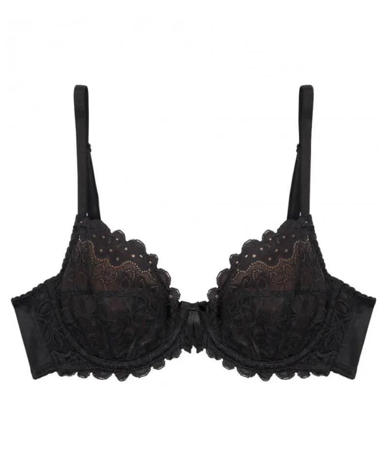 Bendon Yvette Lace Underwire Bra - Black