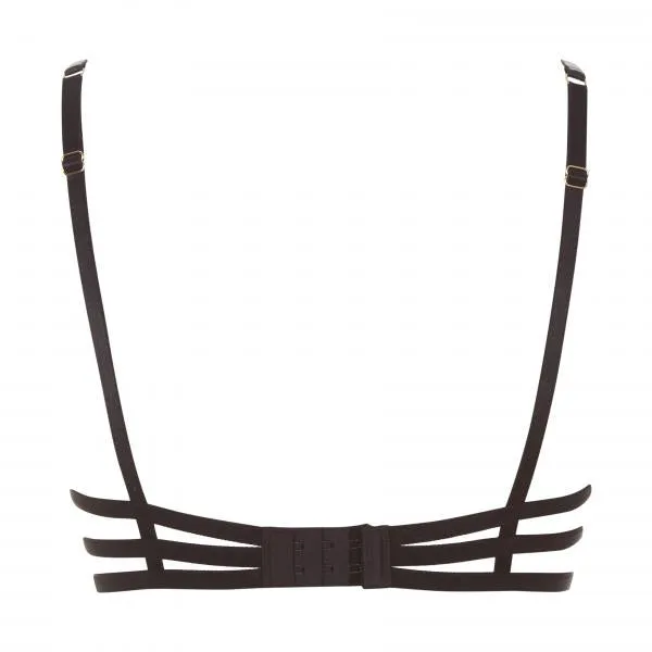 Cordovan/Black - Adelia Bra -