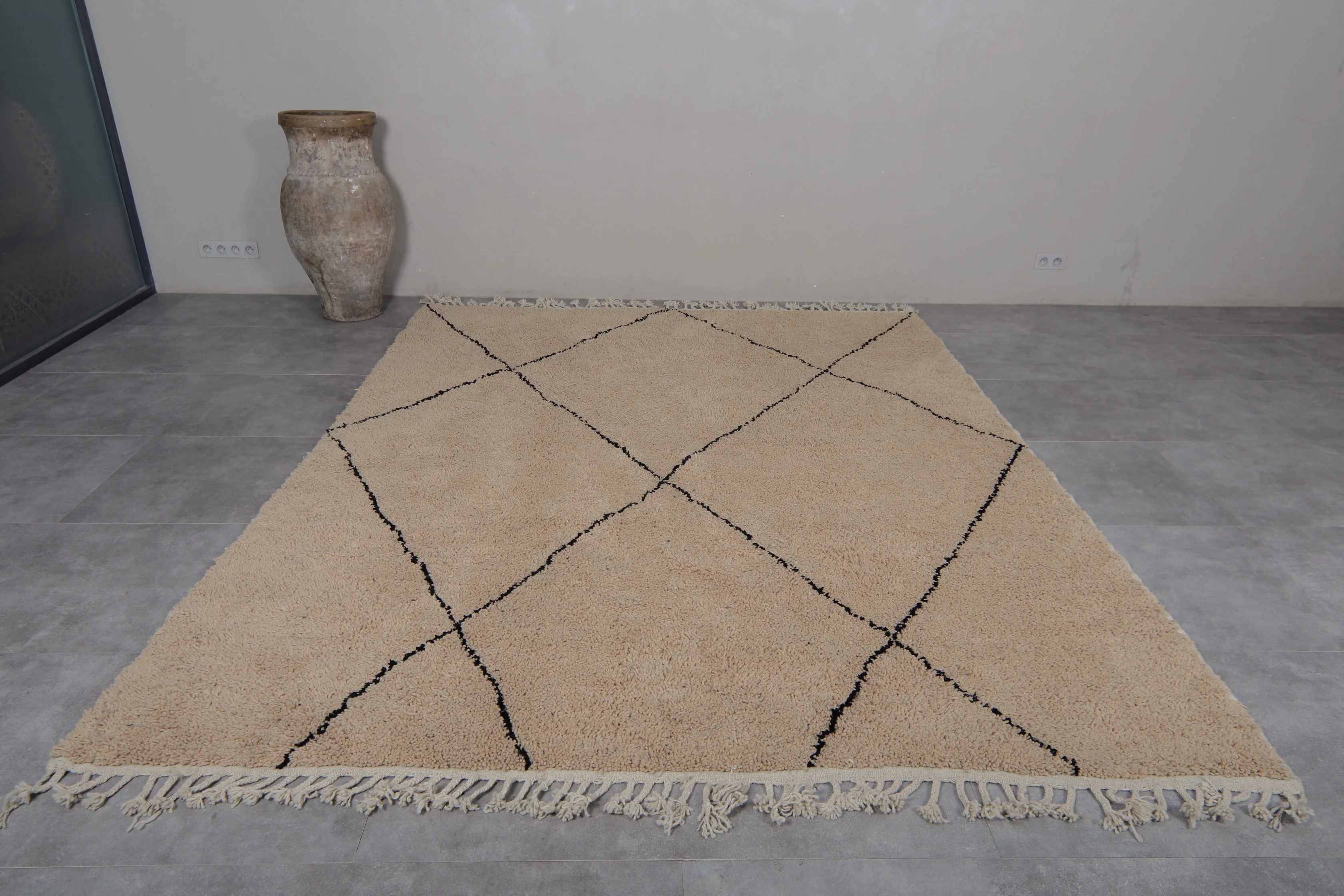 Custom Moroccan area rug - Moroccan Handmade Berber Rug