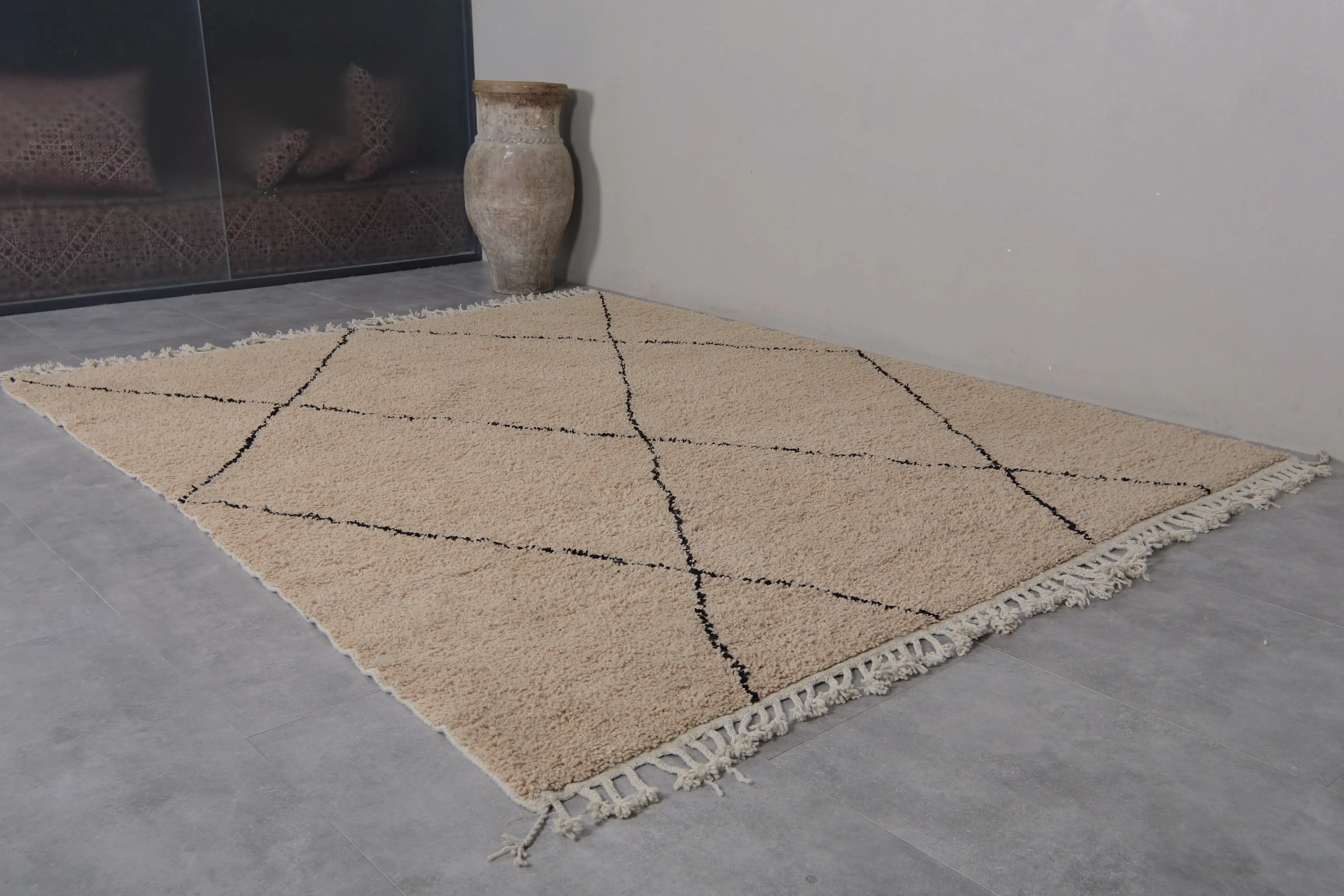 Custom Moroccan area rug - Moroccan Handmade Berber Rug