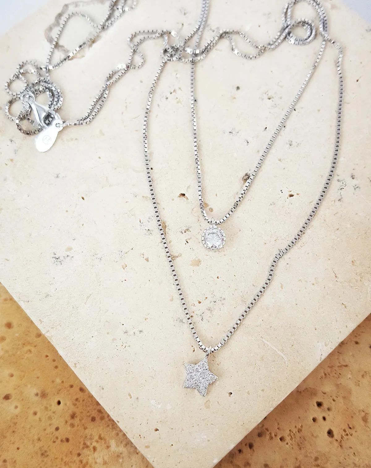 Diamond Star Necklace
