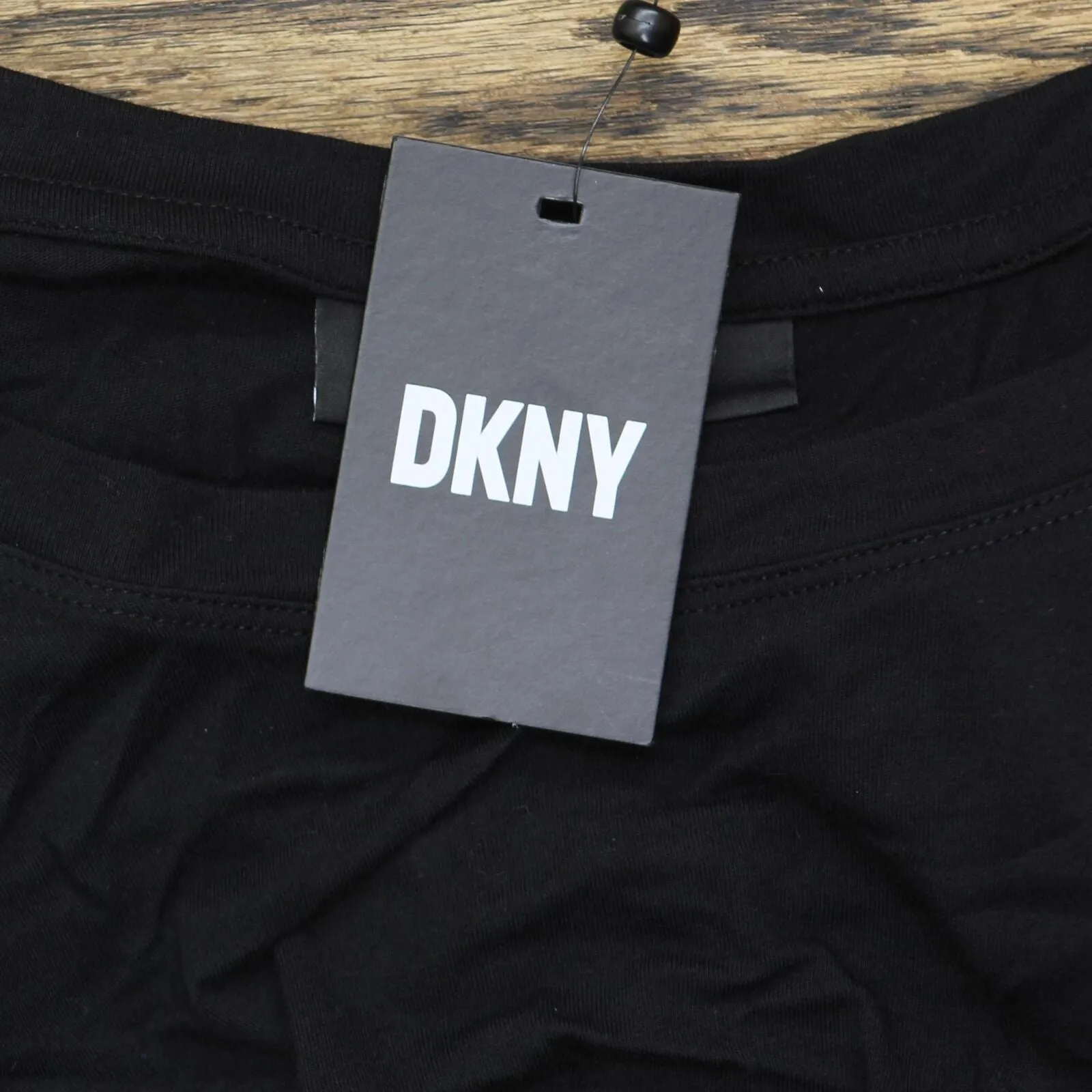 DKNY Women's Faux-Leather Puffed-Sleeve Top P2GHOOOI
