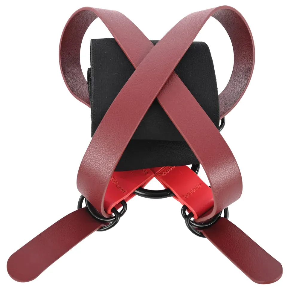 Ex's & Oh's Cross Wrist Cuffs