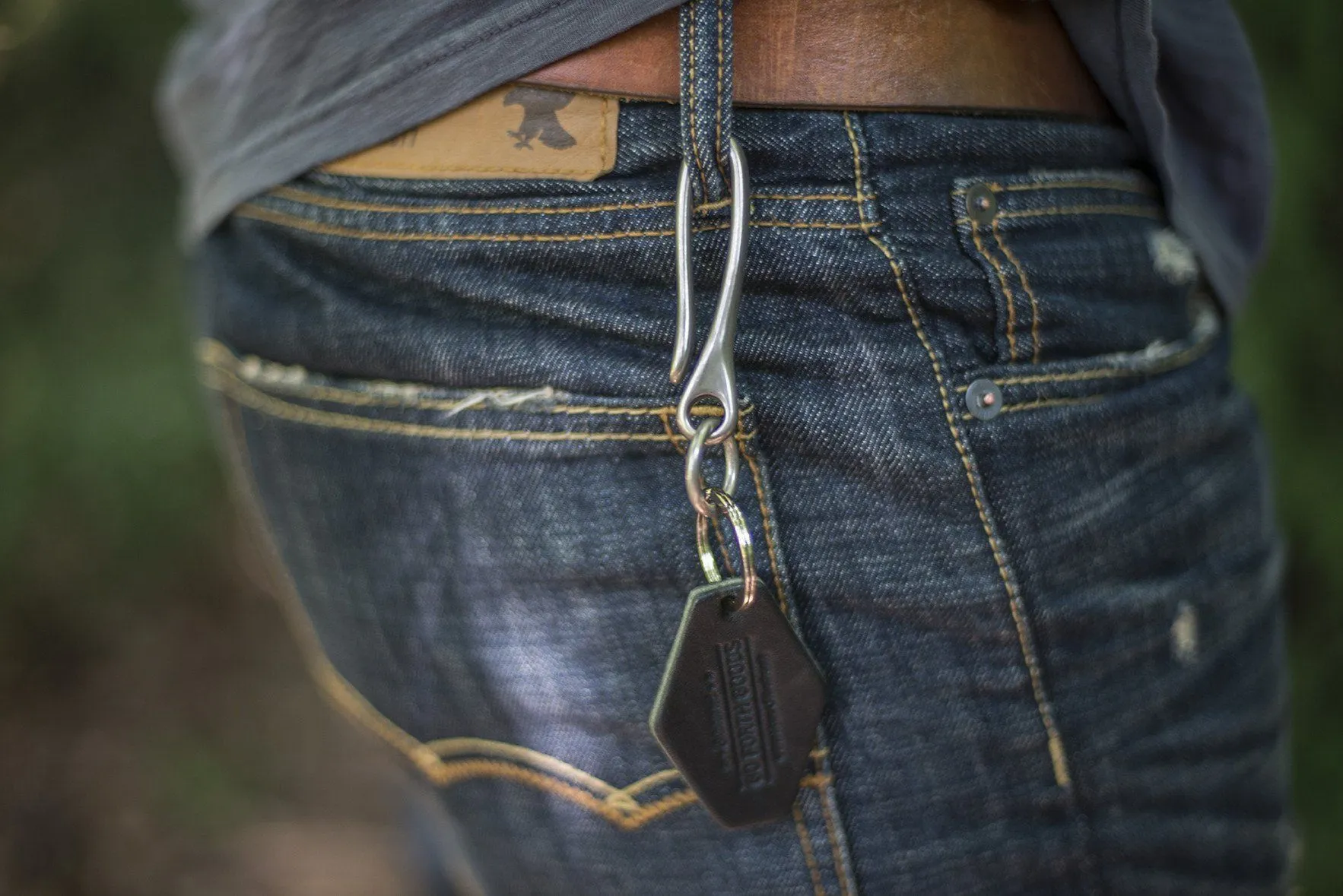 FISH HOOK KEY CHAIN