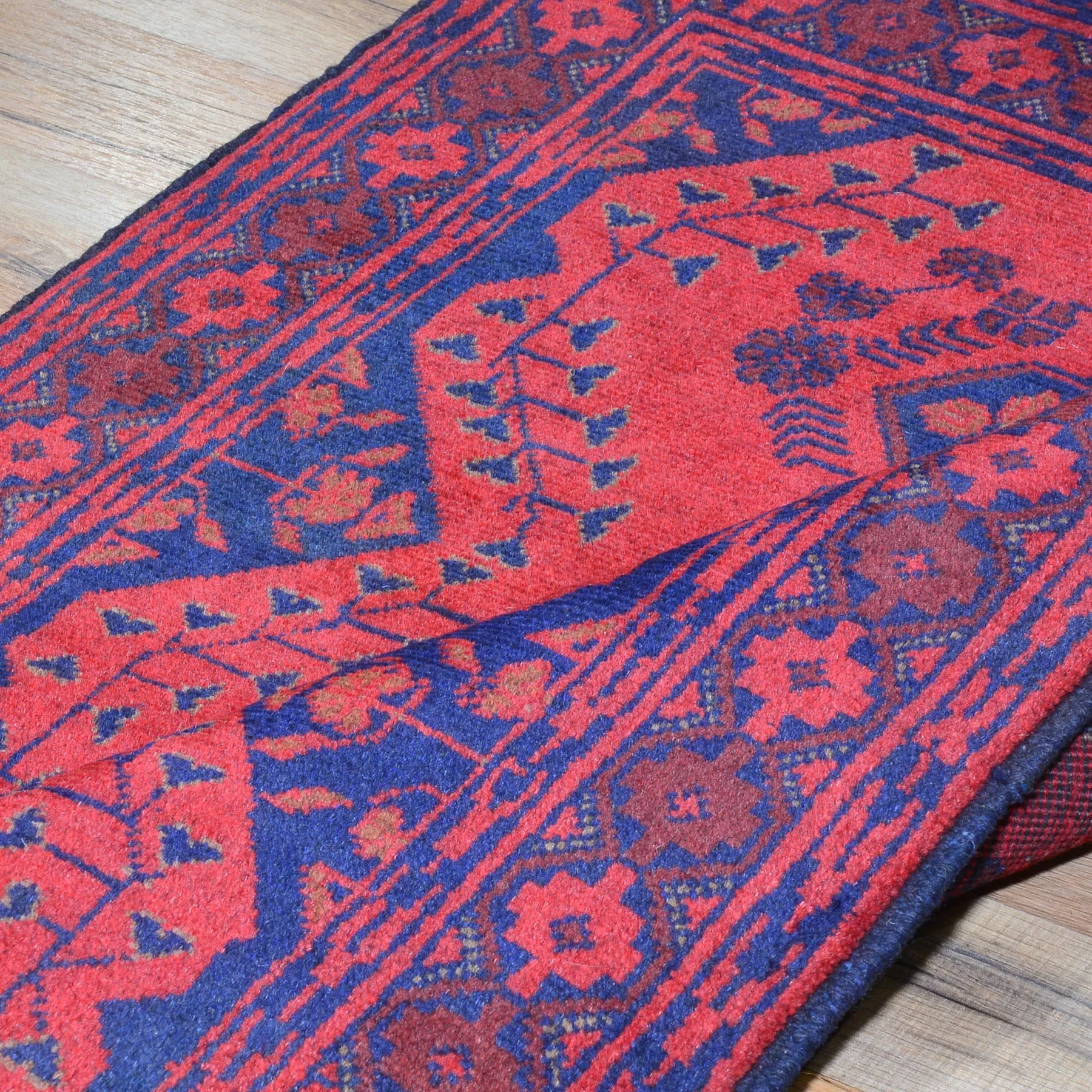 Hand-Knotted Afghan khal Mohammadi Handmade 100% Wool Rug (Size 2.7 X 4.1) Cwral-7788