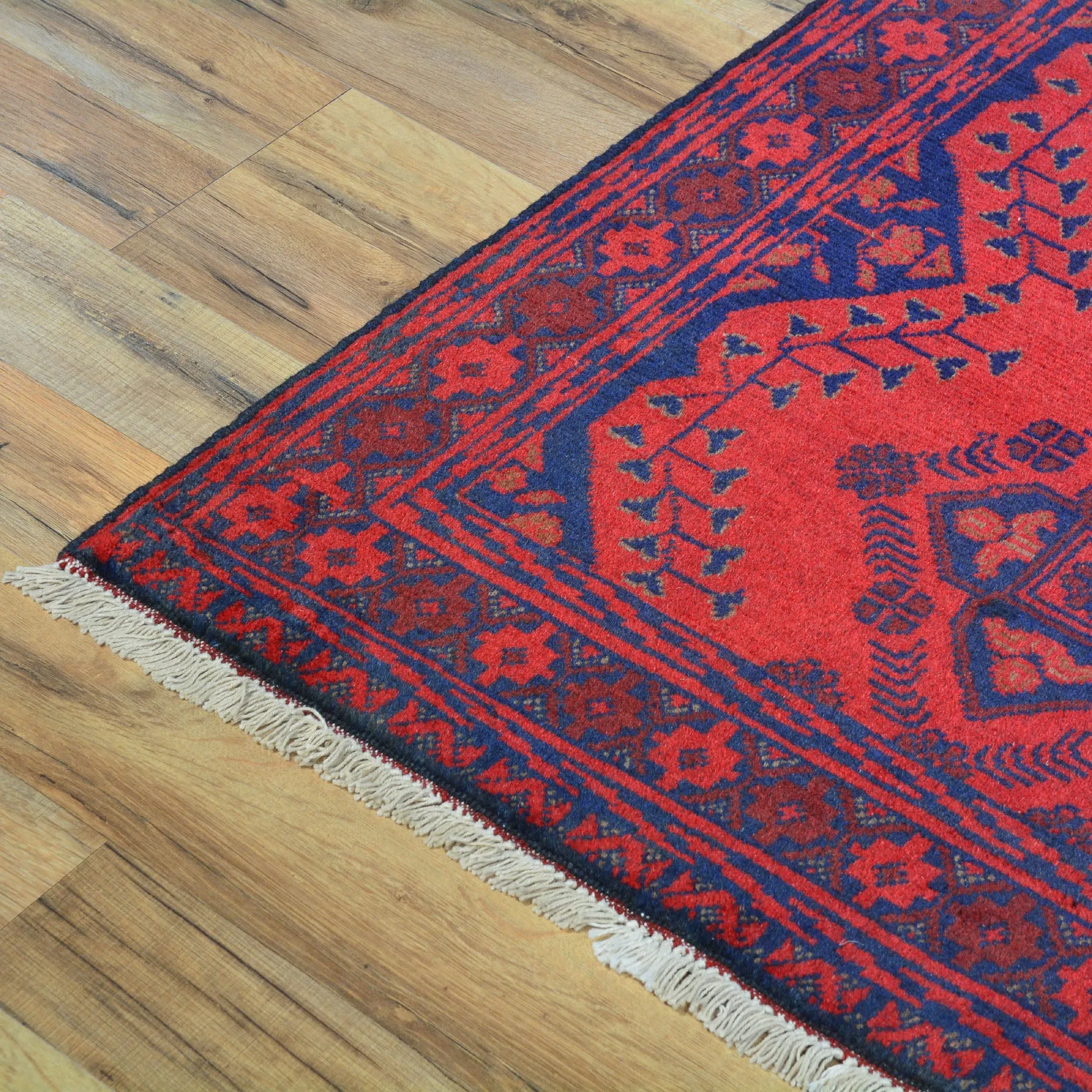 Hand-Knotted Afghan khal Mohammadi Handmade 100% Wool Rug (Size 2.7 X 4.1) Cwral-7788