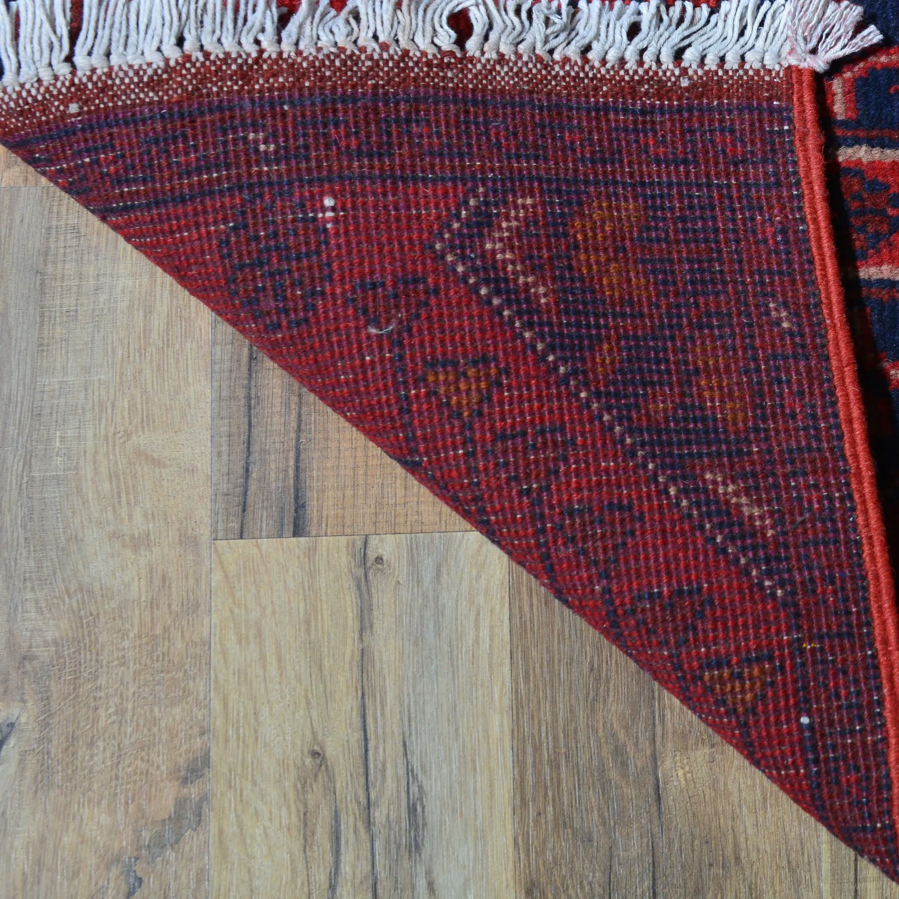 Hand-Knotted Fine Tribal Design Handmade Wool Rug (Size 1.7 X 3.4) Cwral-7962