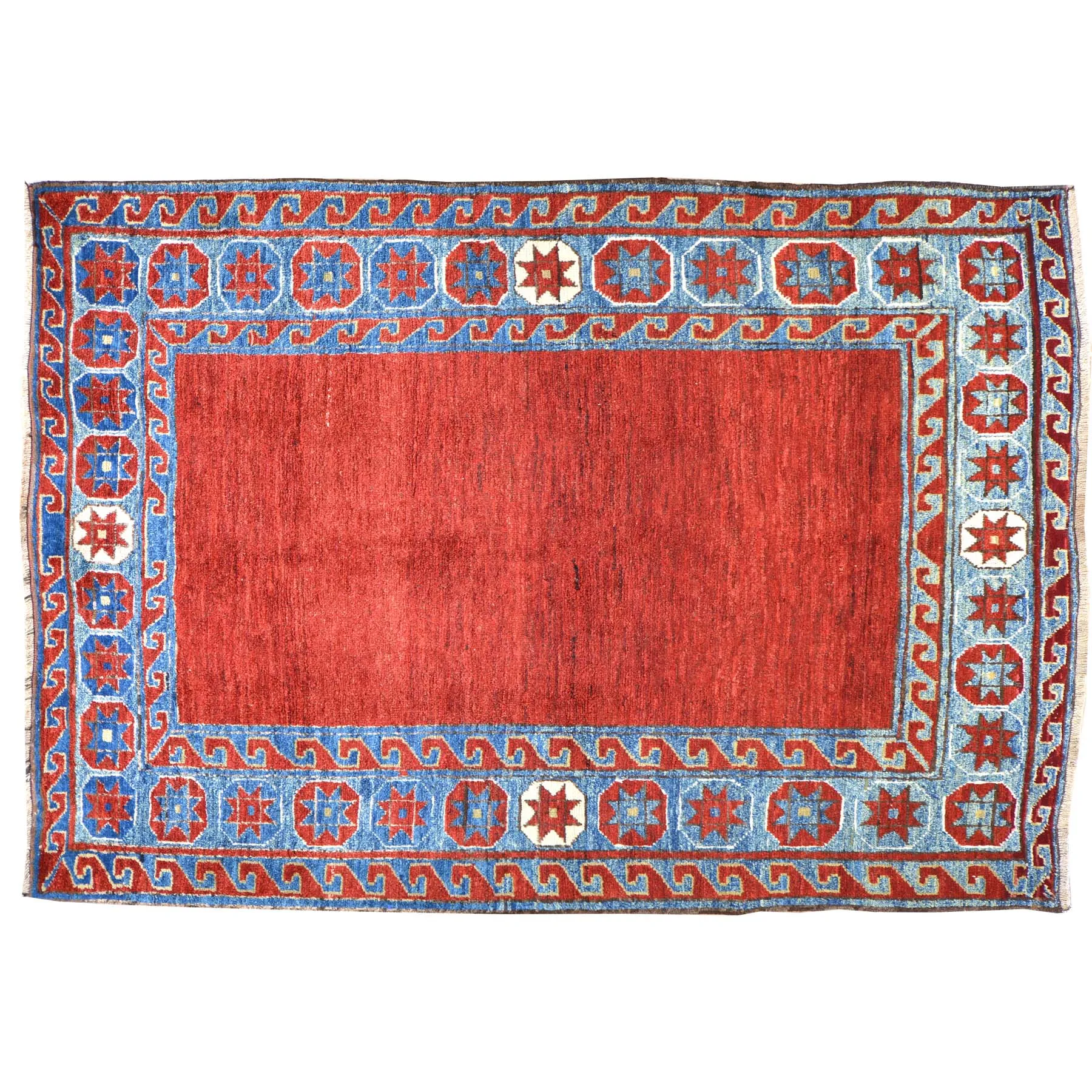 Hand-Knotted Tribal Gabbeh Design Handmade Wool Rug (Size 5.0 X 6.9) Brral-4821
