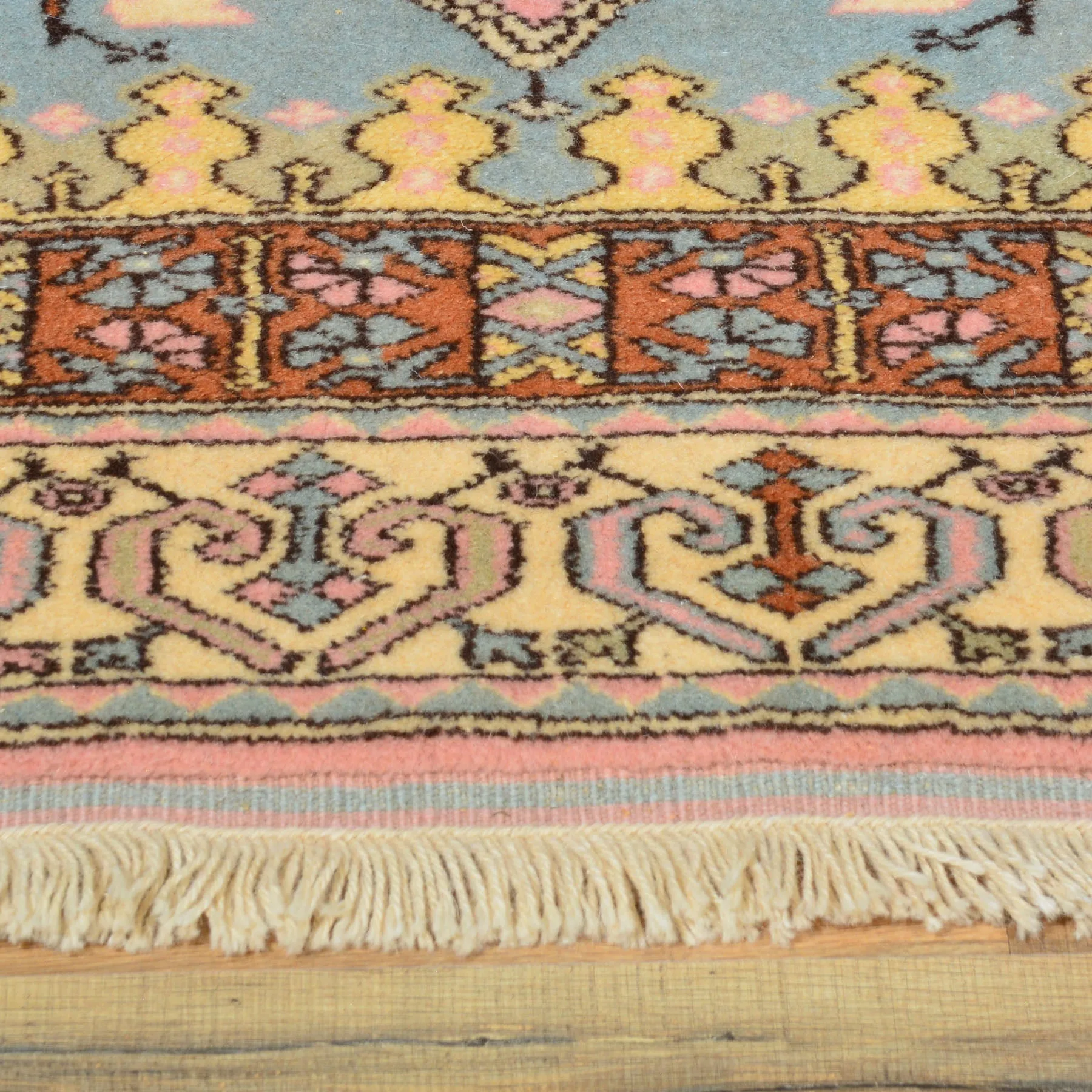Hand-Knotted Turkish Tribal Handmade Wool Rug (Size 3.1 X 4.8) Cwral-7794