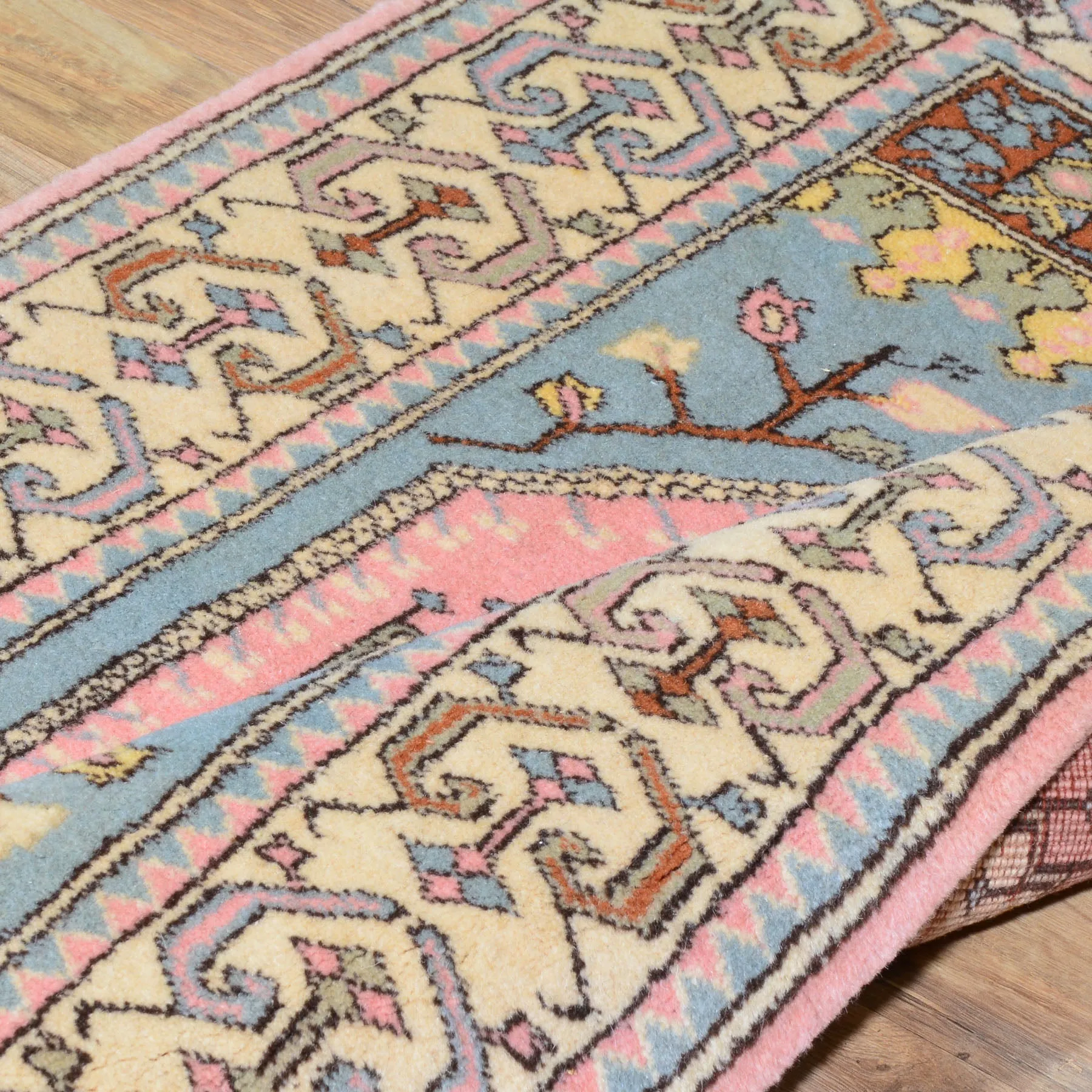 Hand-Knotted Turkish Tribal Handmade Wool Rug (Size 3.1 X 4.8) Cwral-7794