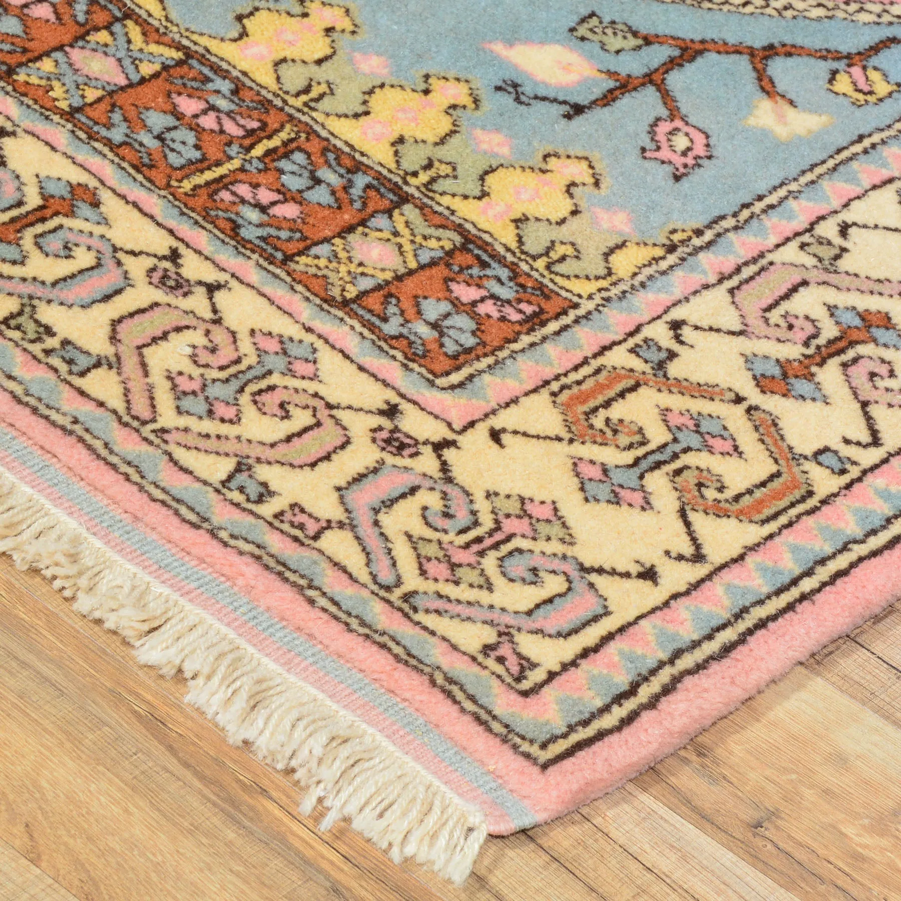 Hand-Knotted Turkish Tribal Handmade Wool Rug (Size 3.1 X 4.8) Cwral-7794