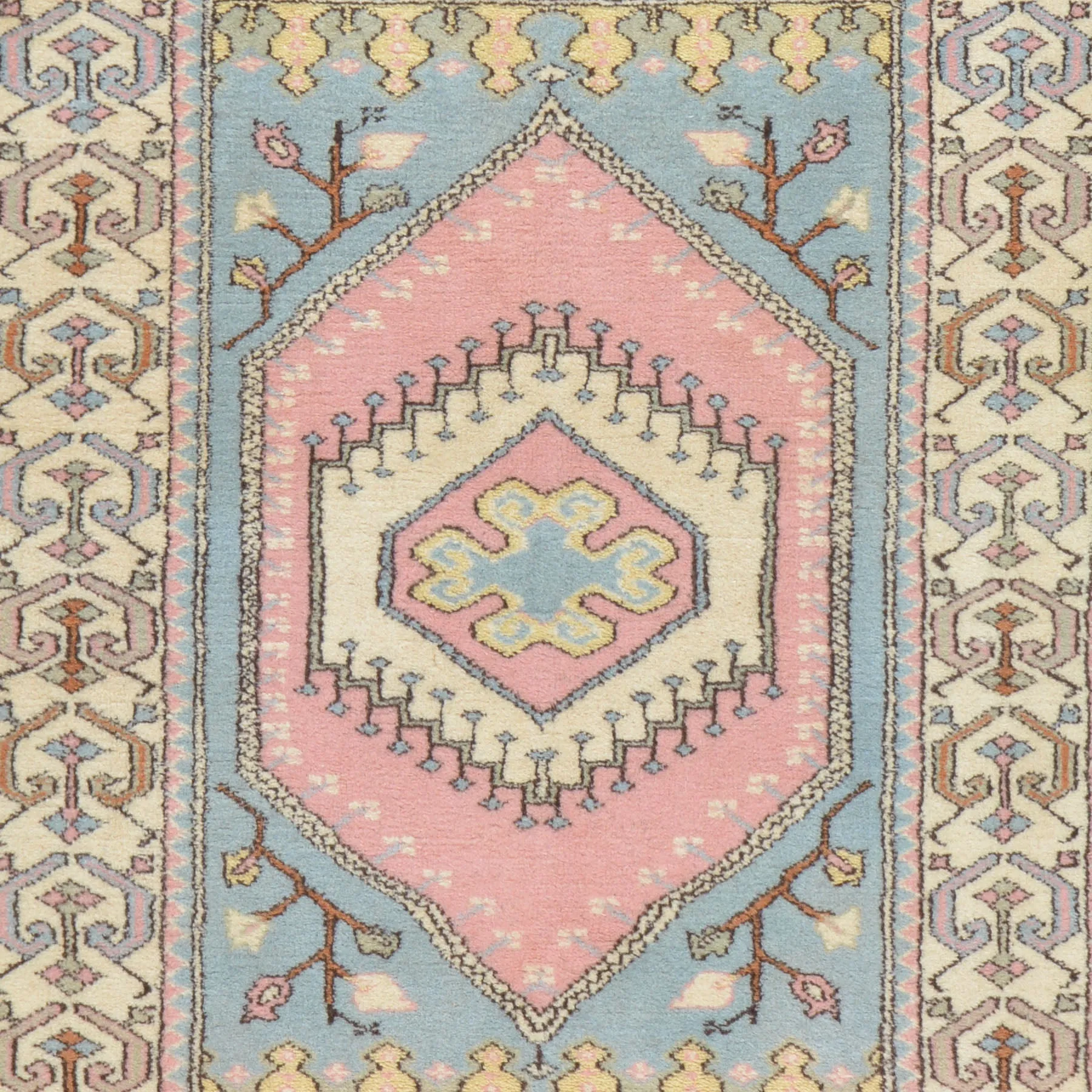 Hand-Knotted Turkish Tribal Handmade Wool Rug (Size 3.1 X 4.8) Cwral-7794