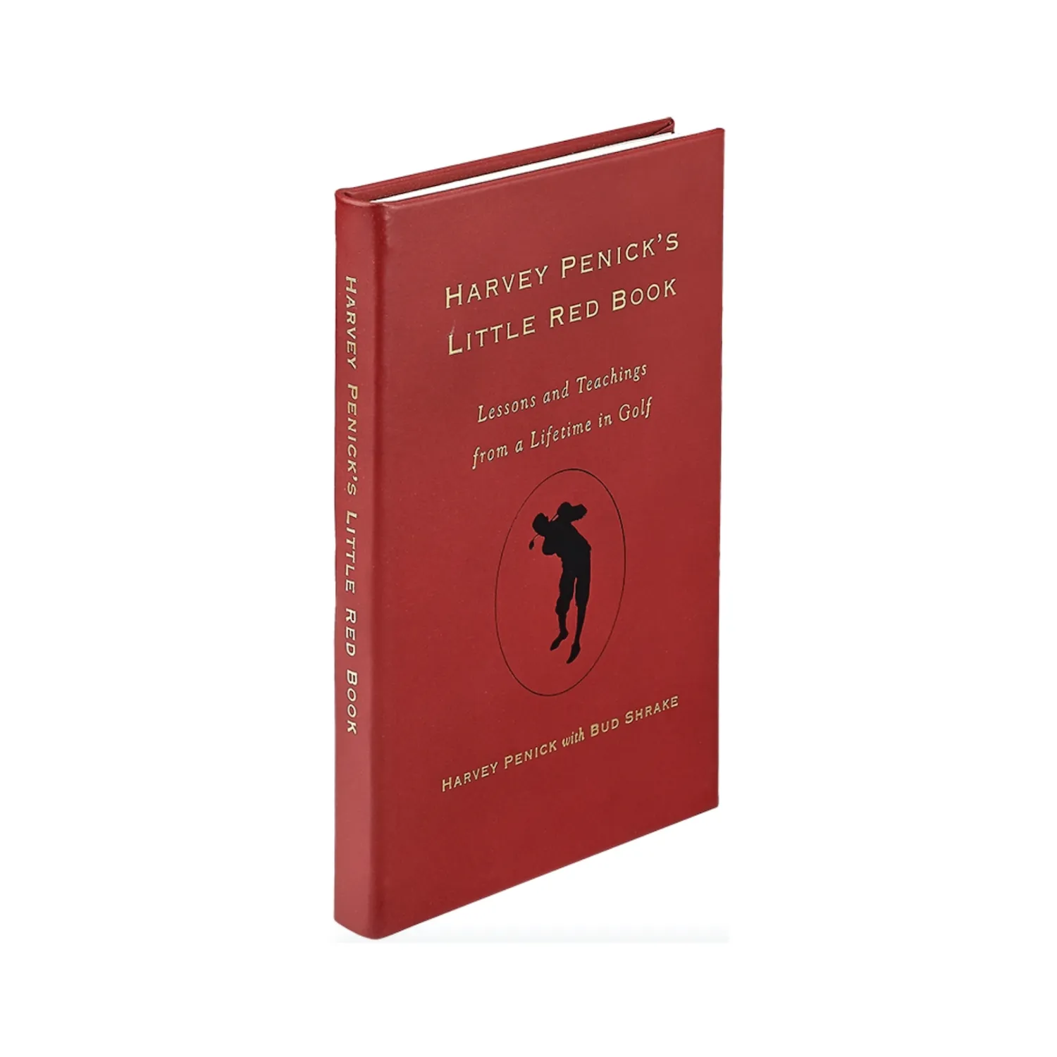 Harvey Penick's Little Red Book Leather Bound Book