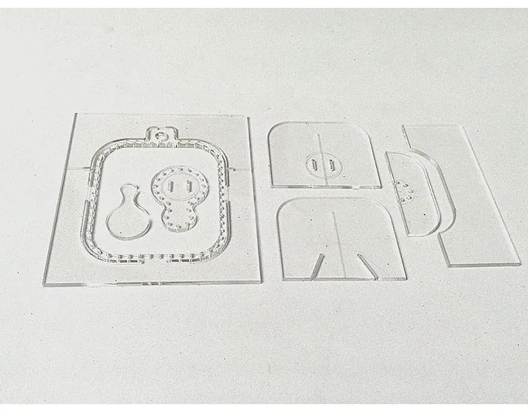 Holster  for Airpods Earphone Protective Case Shaping  Cold Compression Molding To Send Acrylic Template 70x52x30mm