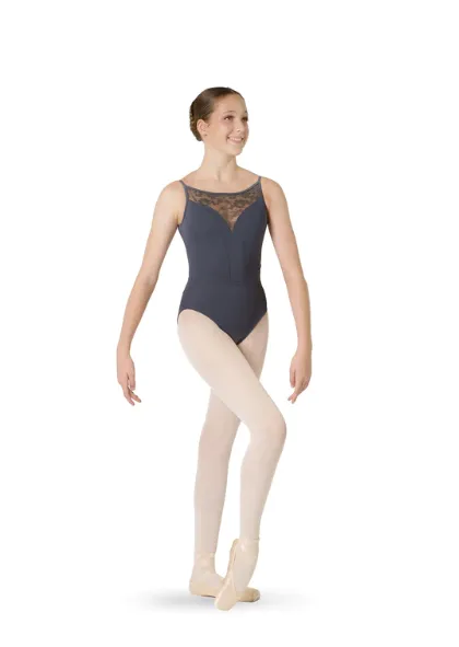 Jewel Smoke Grey Leotard