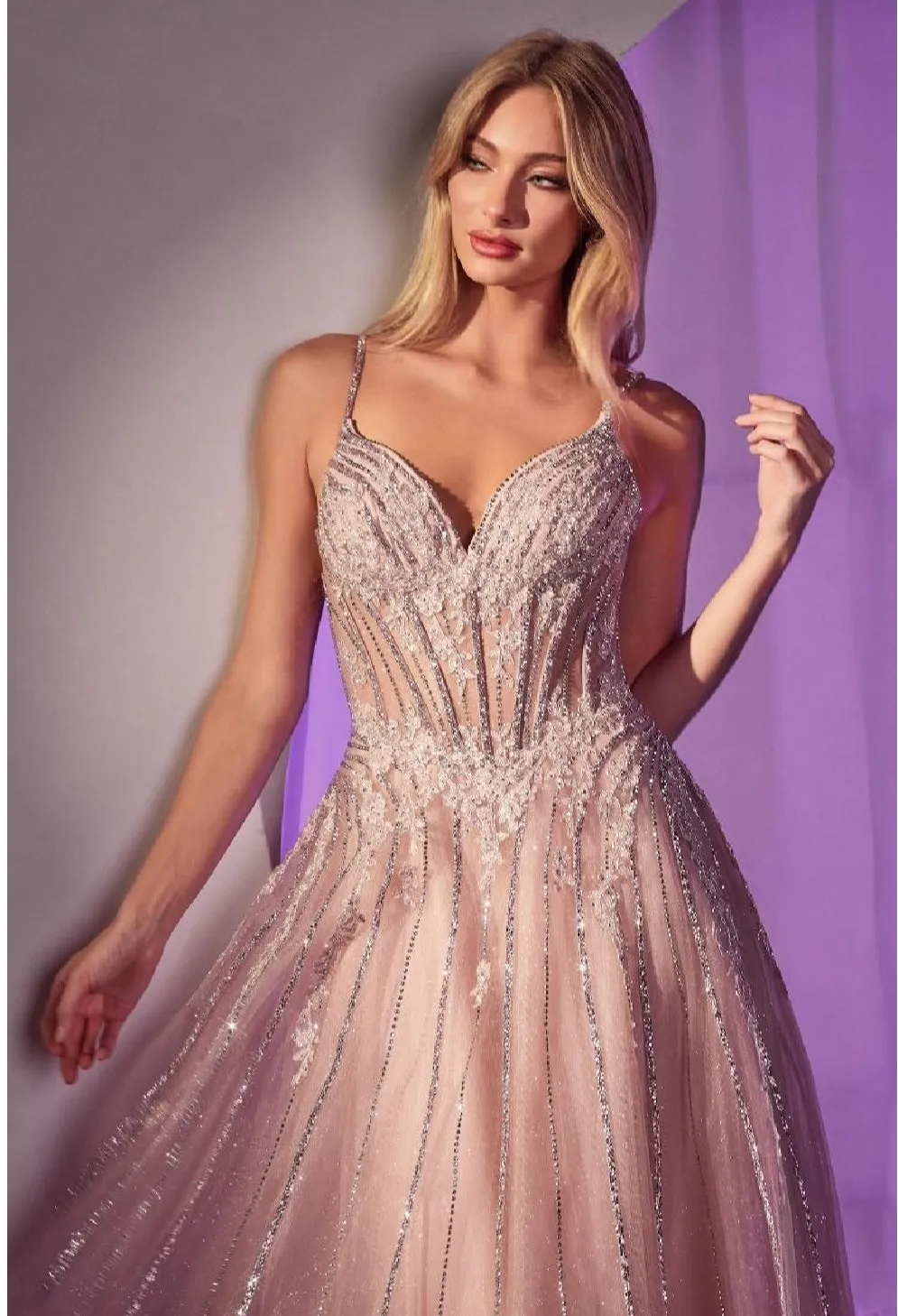 LaDivine by Cinderella Divine Evening Gown CD786
