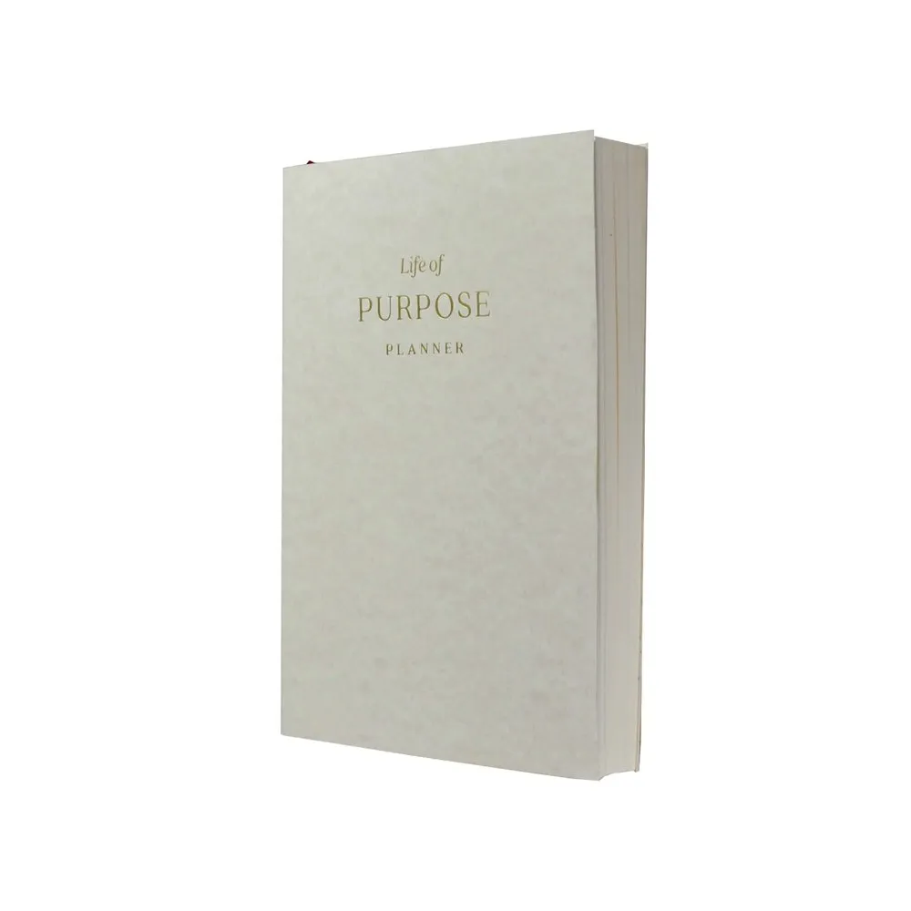 Life of Purpose Planner - Brown Leather Sleeve