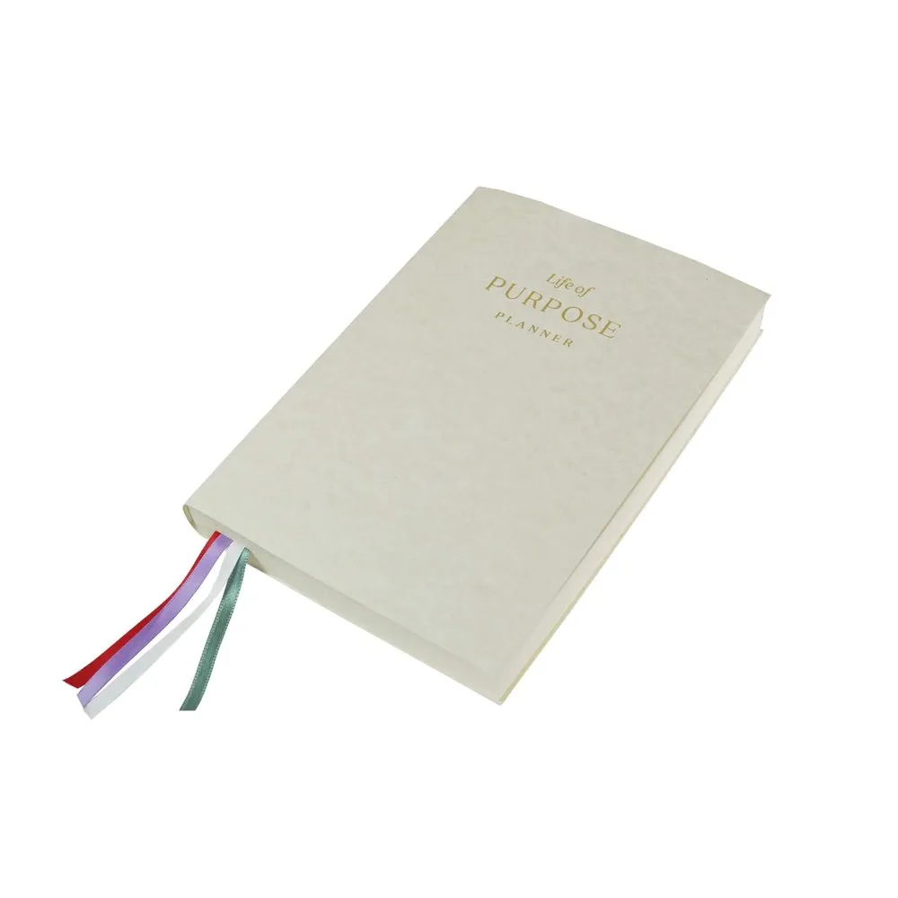 Life of Purpose Planner - Brown Leather Sleeve