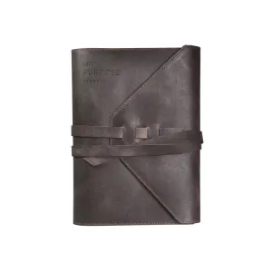 Life of Purpose Planner - Brown Leather Sleeve