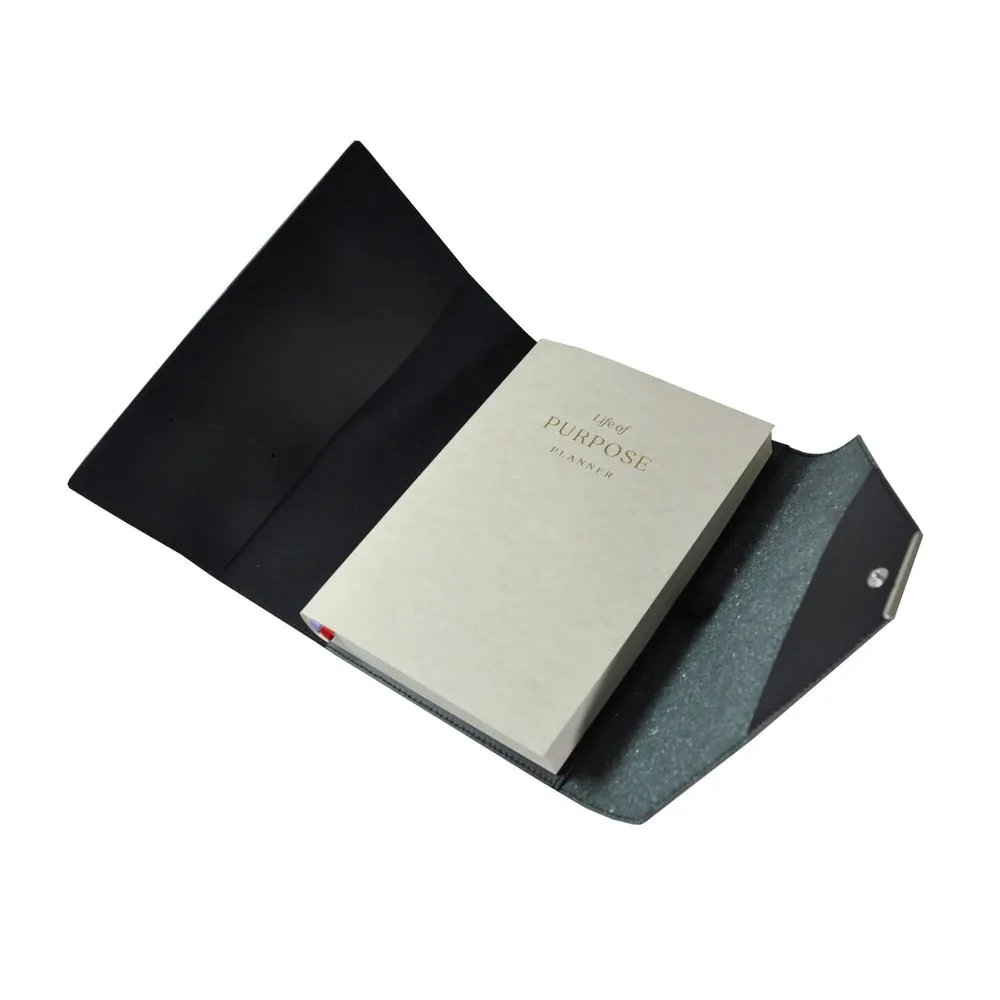 Life of Purpose Planner - Brown Leather Sleeve