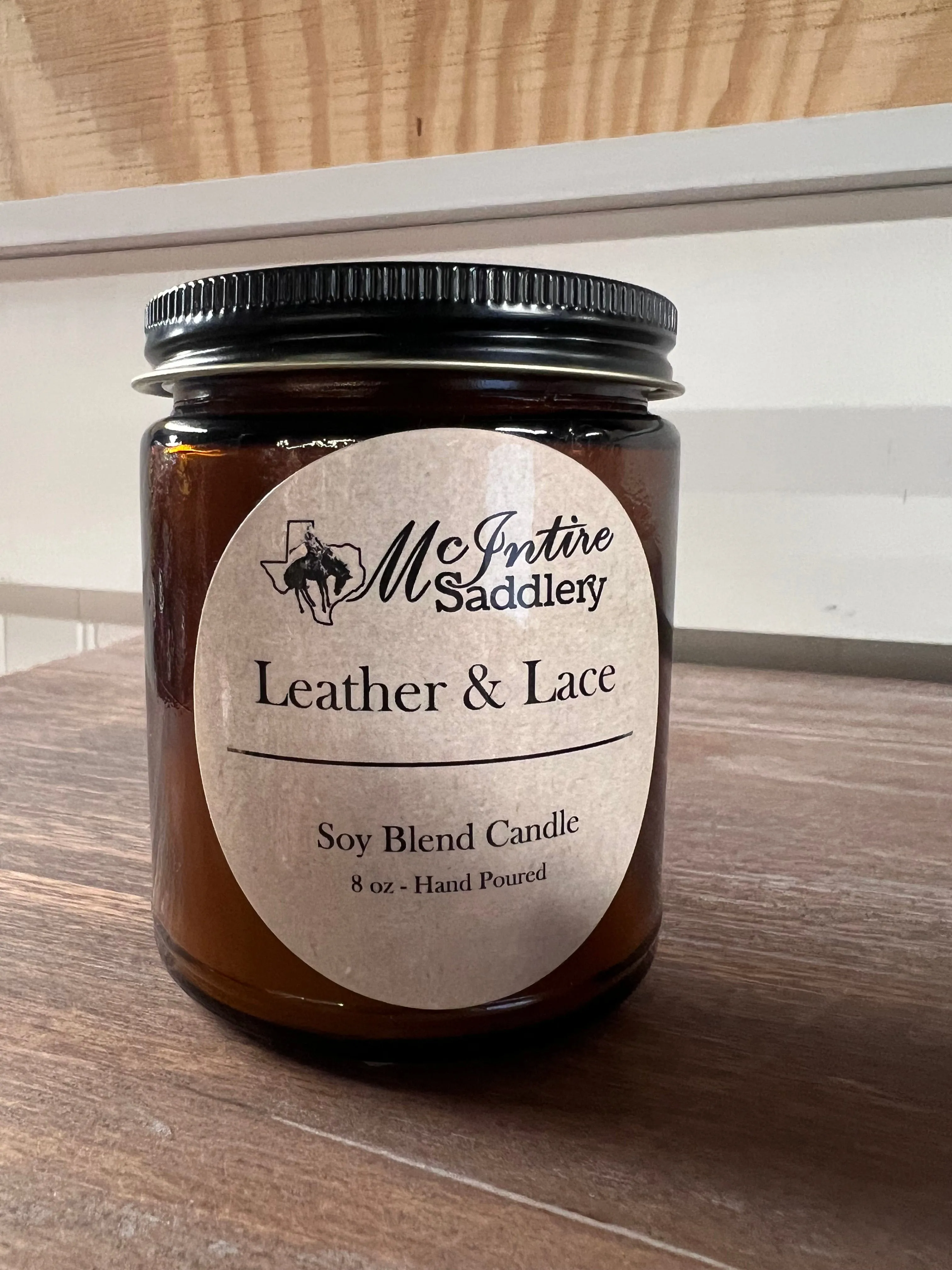 MCINTIRE SADDLERY 8OZ_CANDLE -