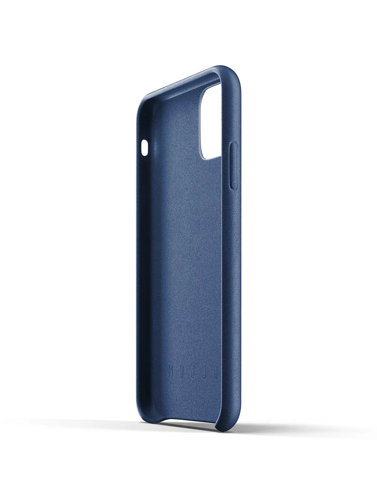 Mujjo Full Leather Case for iPhone 11 Monaco Blue