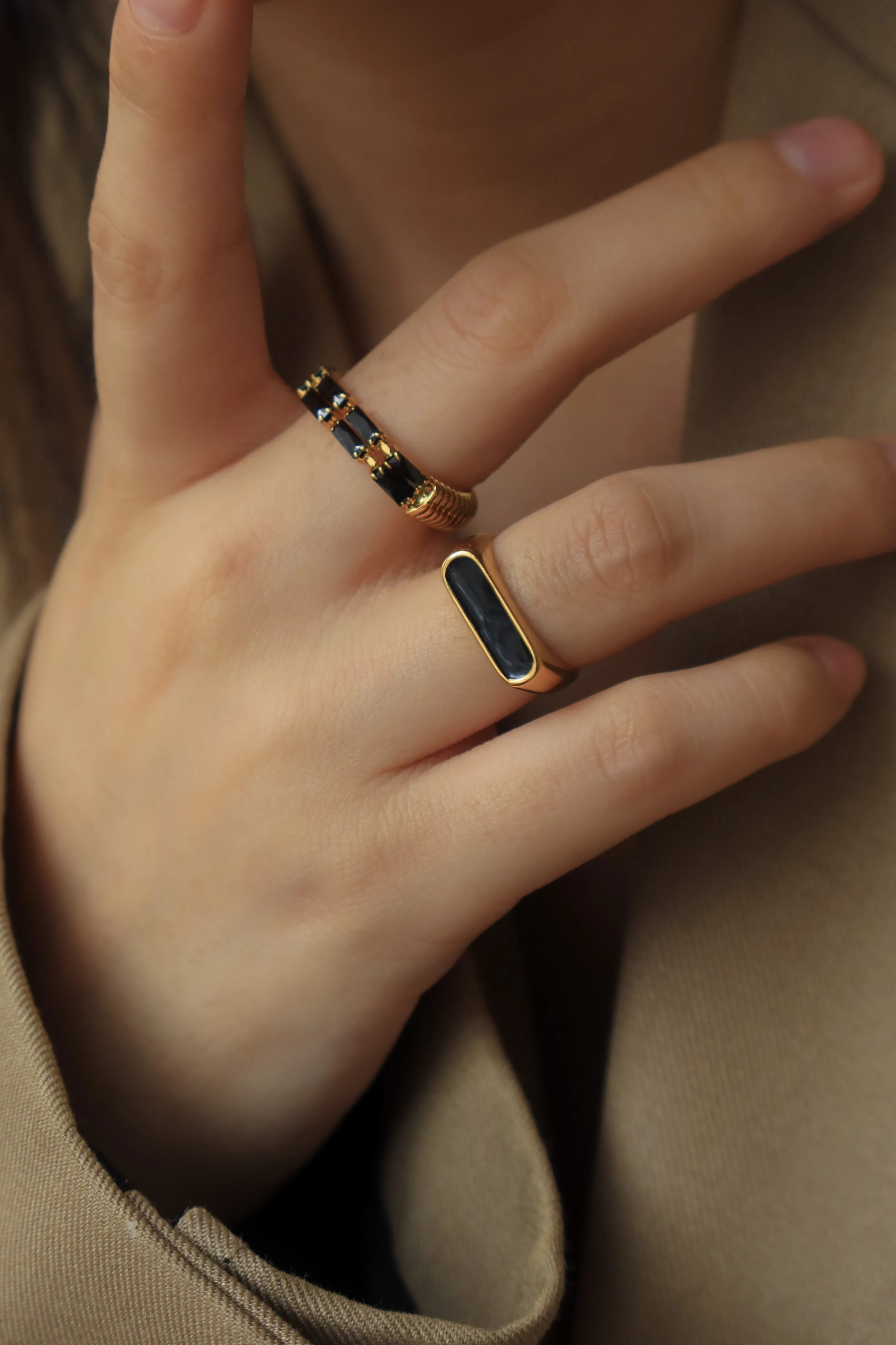 Onyx Glam Jewelry Set