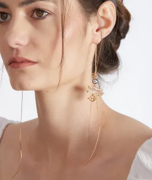 Outhouse   -   Pearls des Celeste Threader Earrings