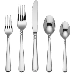 Pearl Platinum 5-Piece Place Setting