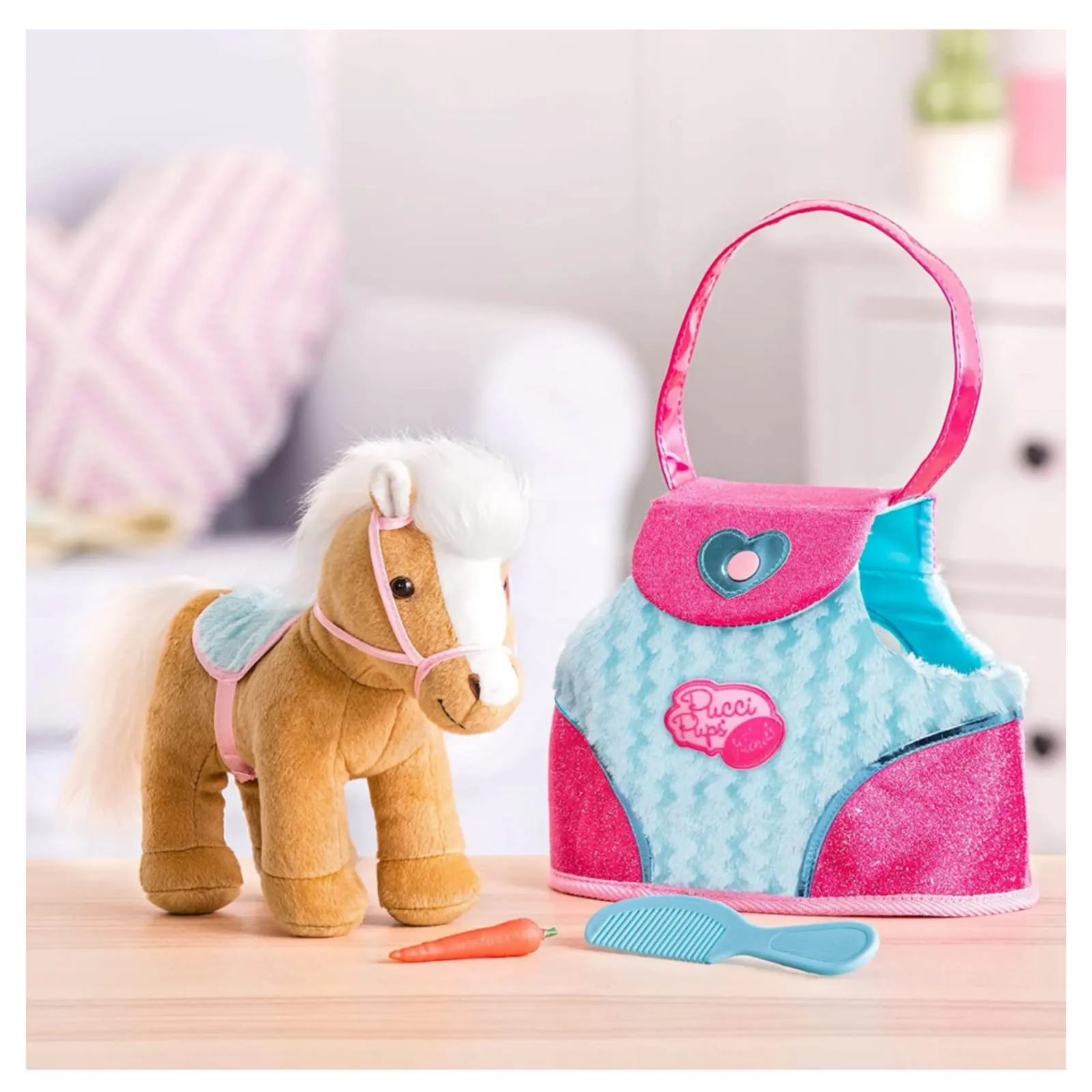 Pucci Pup Heart & Stripes Pony Bag