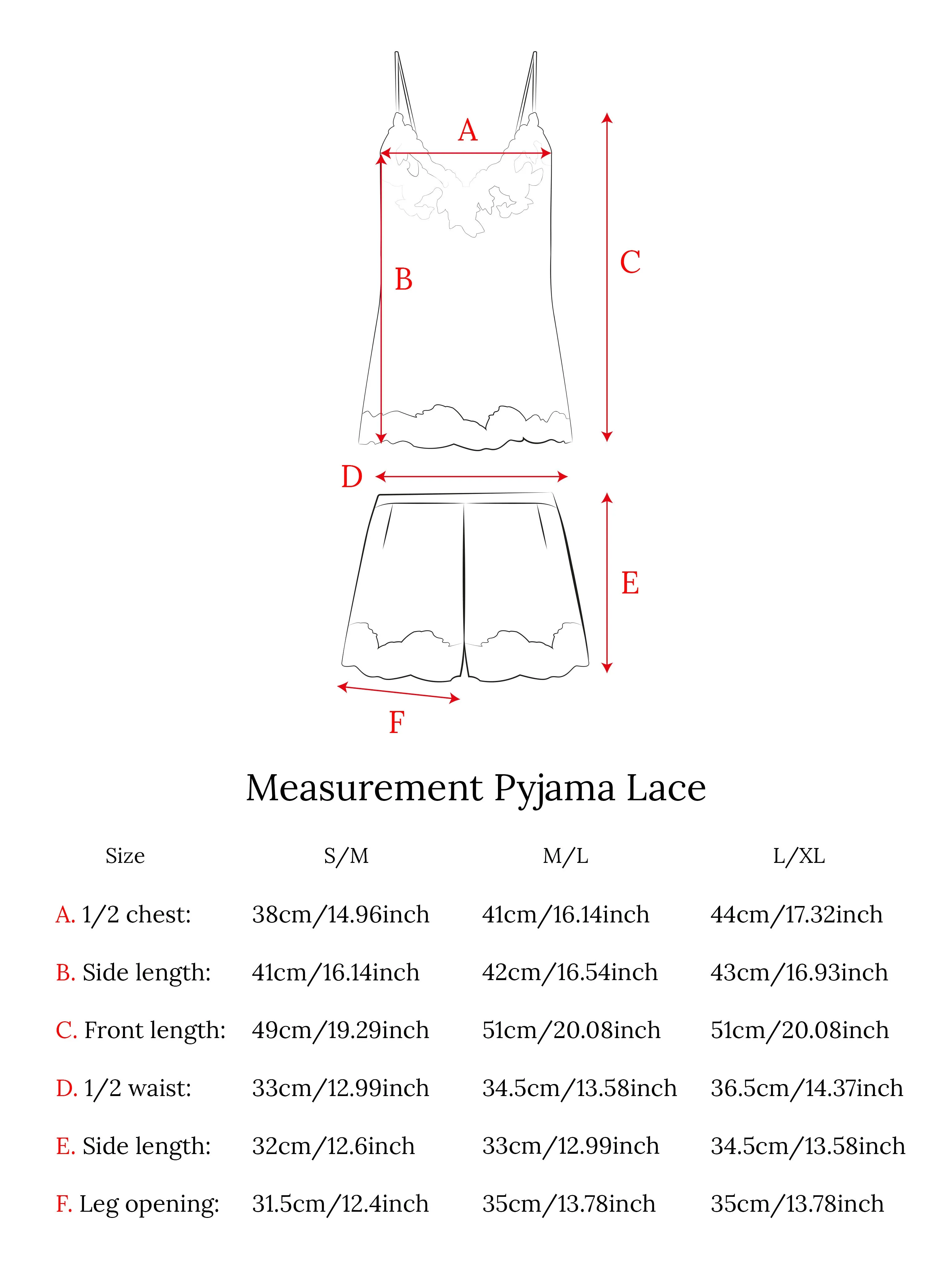 Pyjama Lace Champagne