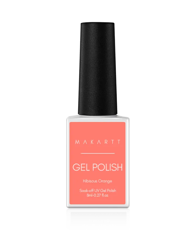 "Hibiscus Orange" Gel Polish