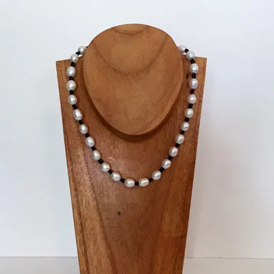"Knot Another Classic" Freshwater Pearl Necklace