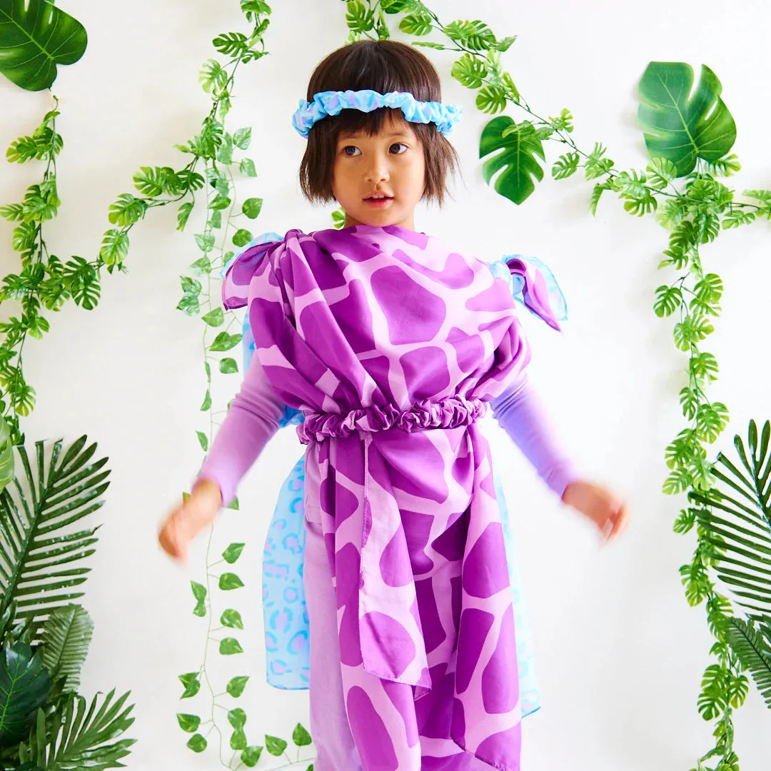Sarah's Silks Playsilk - Purple Giraffe