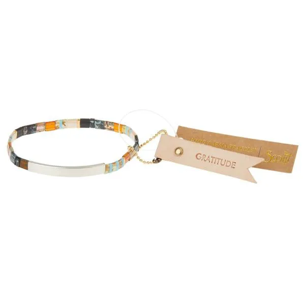 Scout Curated Wears Good Karma Miyuki Bracelet - Gratitude