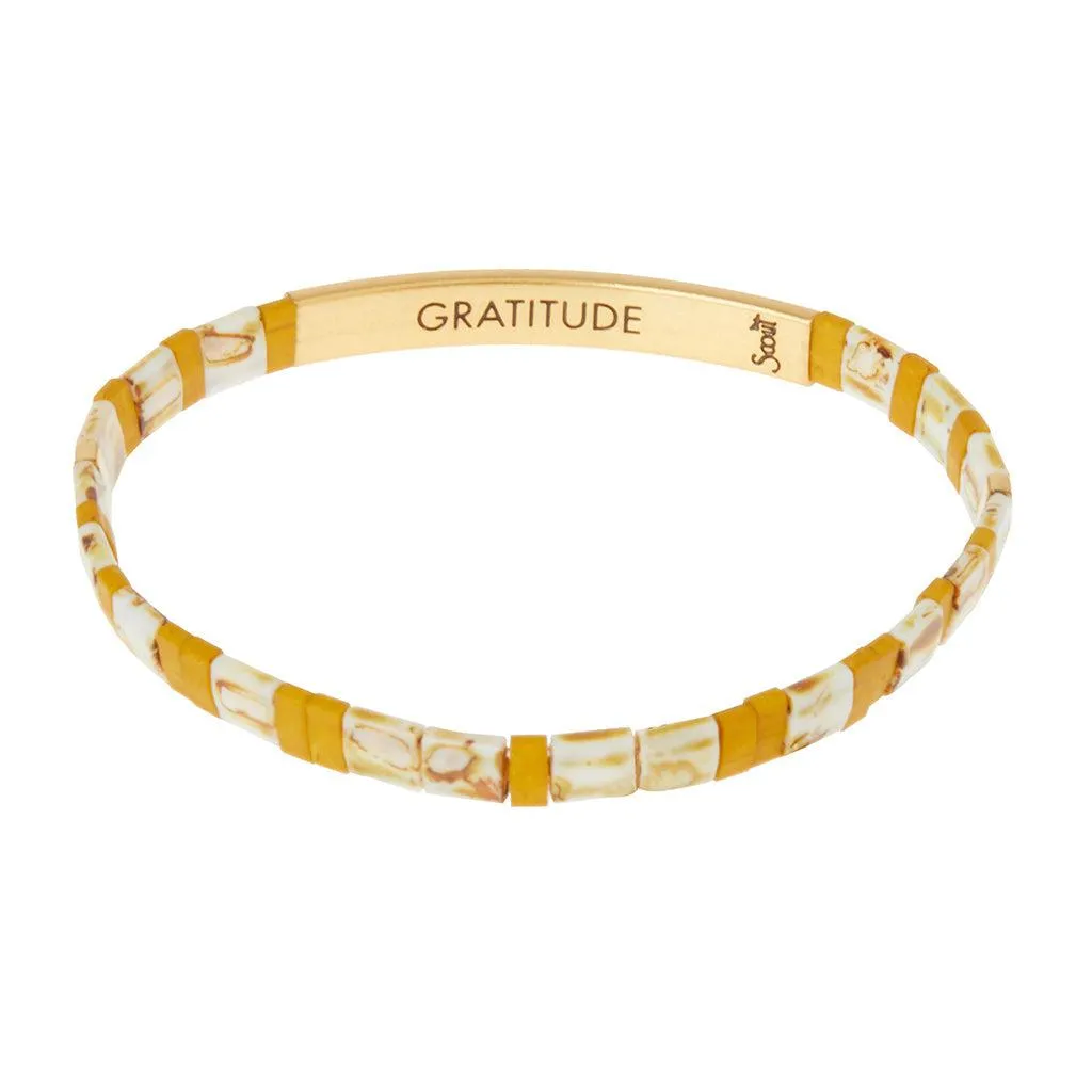 Scout Curated Wears Good Karma Miyuki Bracelet - Gratitude