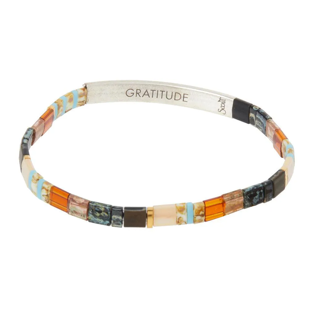 Scout Curated Wears Good Karma Miyuki Bracelet - Gratitude