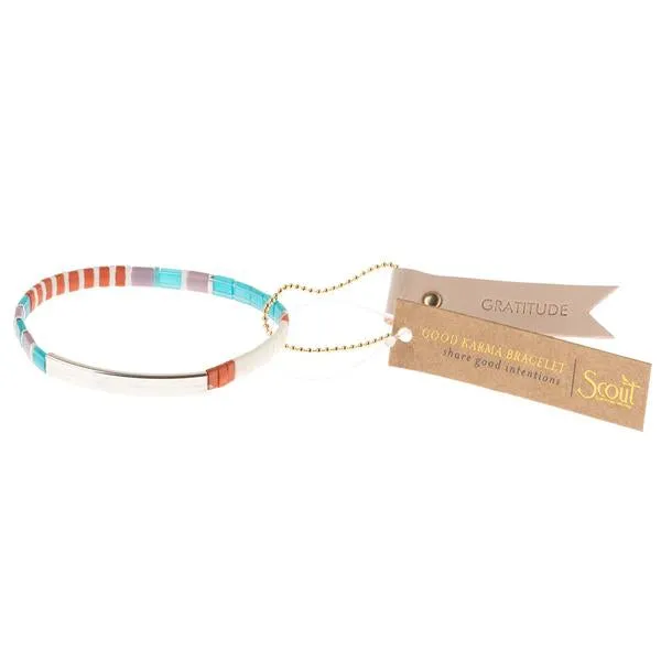 Scout Curated Wears Good Karma Miyuki Bracelet - Gratitude
