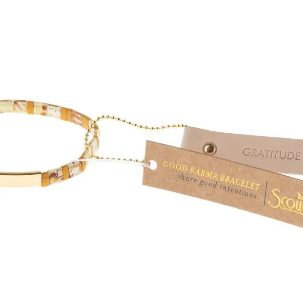 Scout Curated Wears Good Karma Miyuki Bracelet - Gratitude