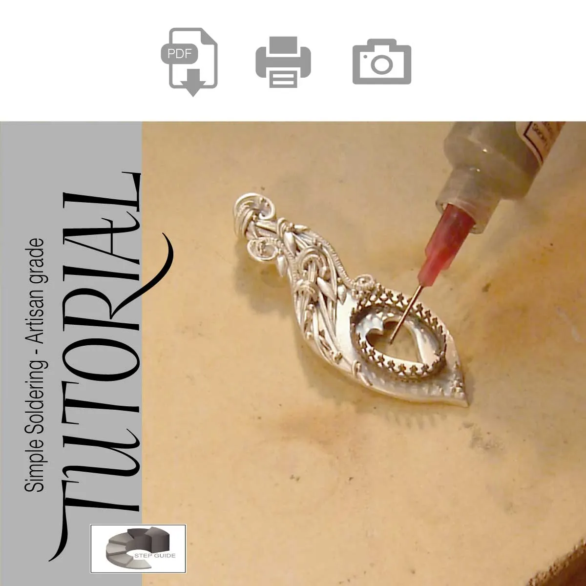Sky Guide 6: Simple Soldering Step Guide Tutorial - An introduction to Artisan Grade Jewelry Making Soldering