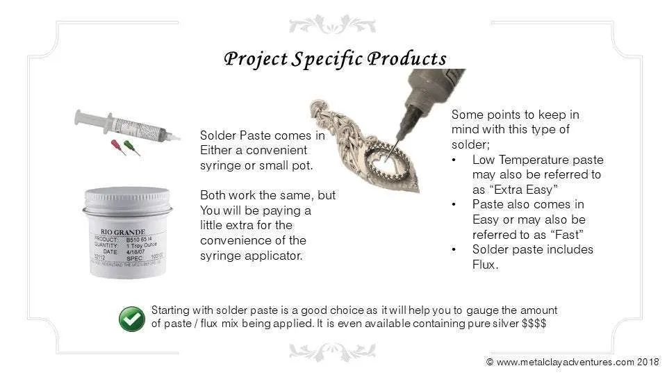 Sky Guide 6: Simple Soldering Step Guide Tutorial - An introduction to Artisan Grade Jewelry Making Soldering